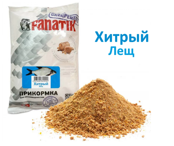 

Прикормка Fanatik Хитрый Лещ, 1 кг