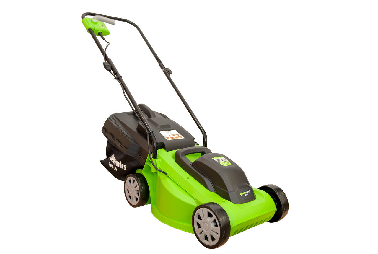 

Газонокосилка Greenworks GLM1232 (1.2 кВт, 330 мм)