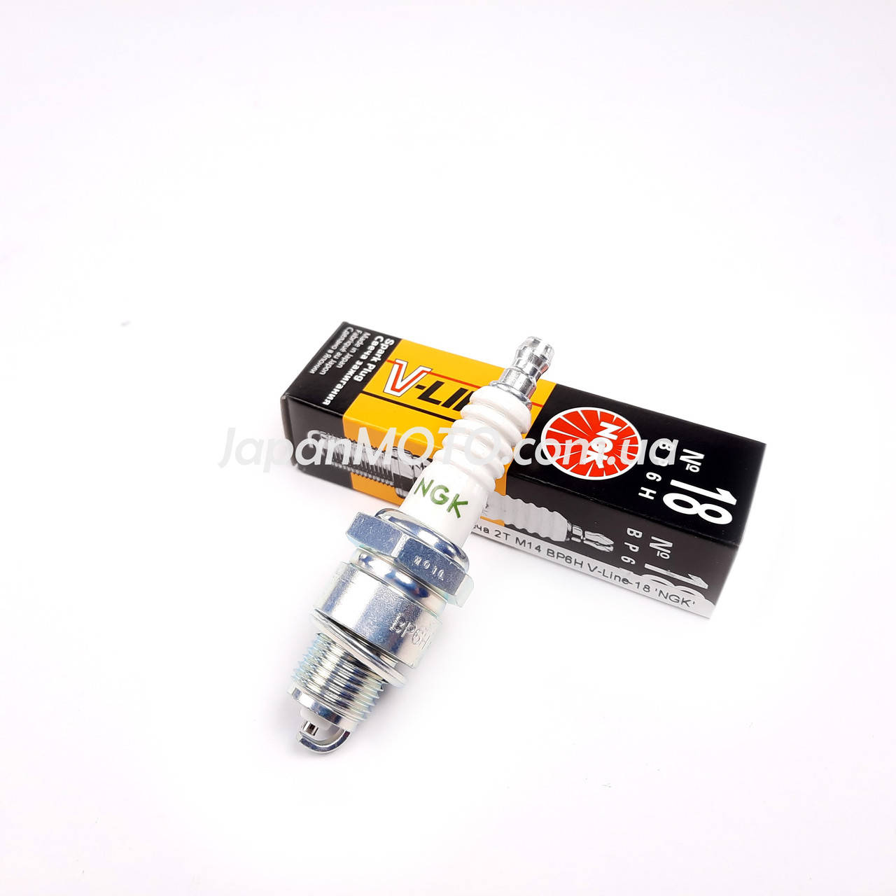 

Свеча 2T BP6H M14*1,25 12,7mm (скутеры 50-125сс) NGK V-line (оригинал)