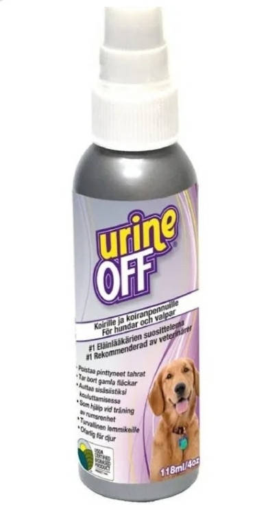 

Спрей Urine Off для удаления пятен и запаха собак 118 мл