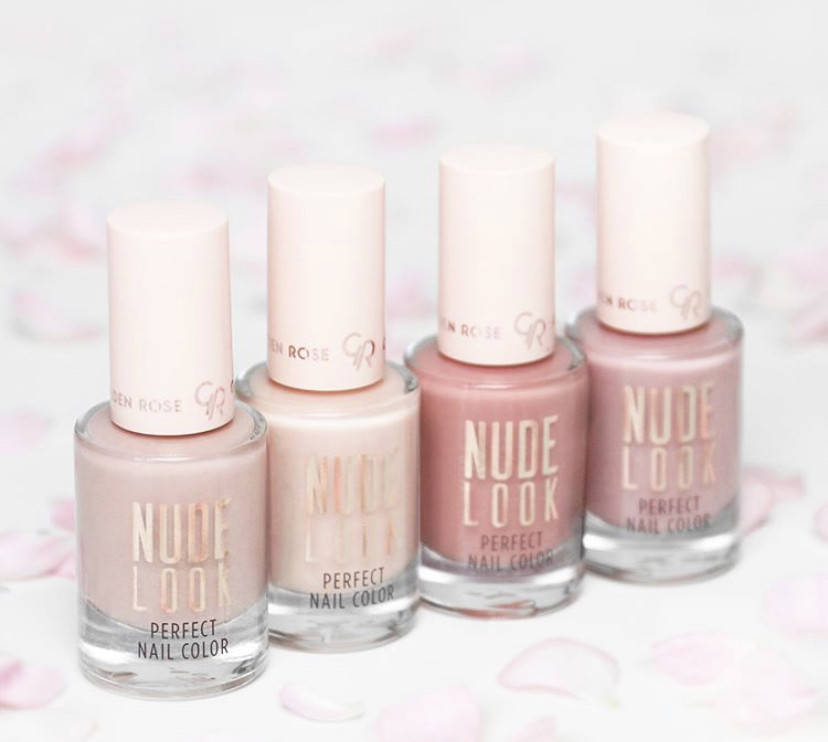 

Лаки для ногтей Nude Look Golden Rose