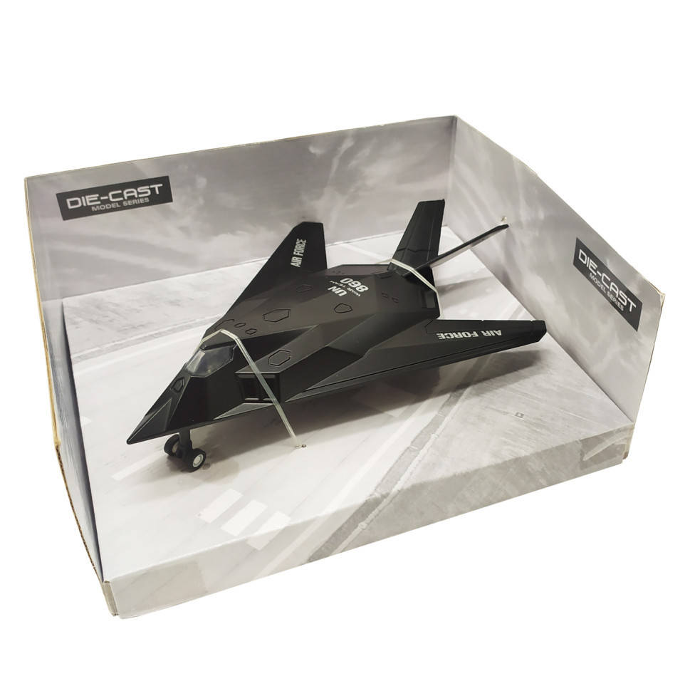 

Игрушечный военный самолет Bambi 757 инерционный (Черный), Time Toys
