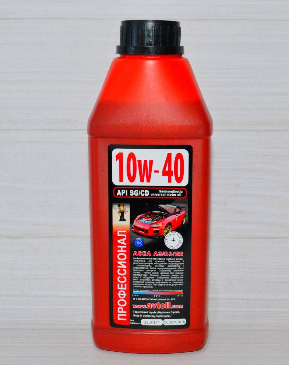 

Масло моторное Avtoll Профессионал 10W40 SG/CD 1л