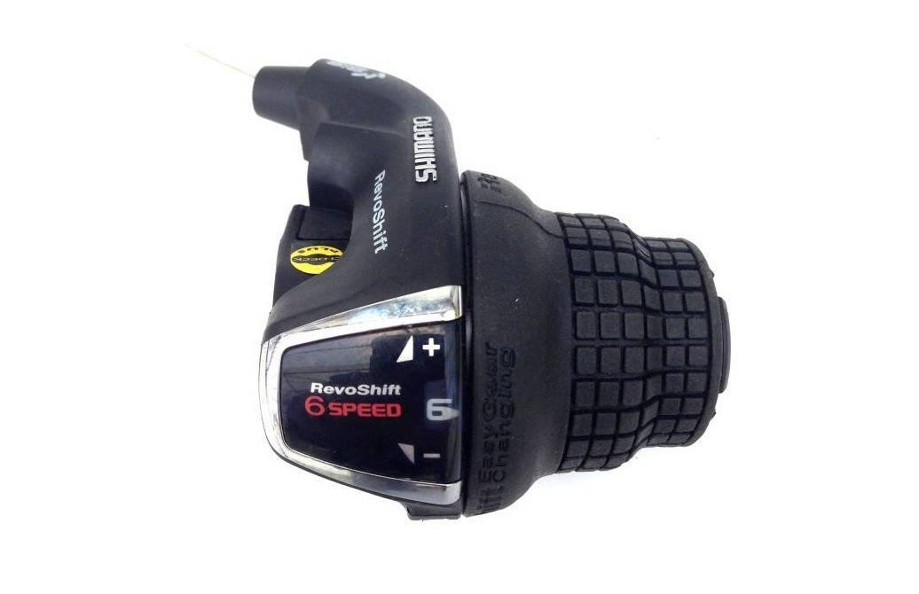 

Ручка переключения правая - грипшифт Shimano Tourney SL-RS35 (6 скоростей)