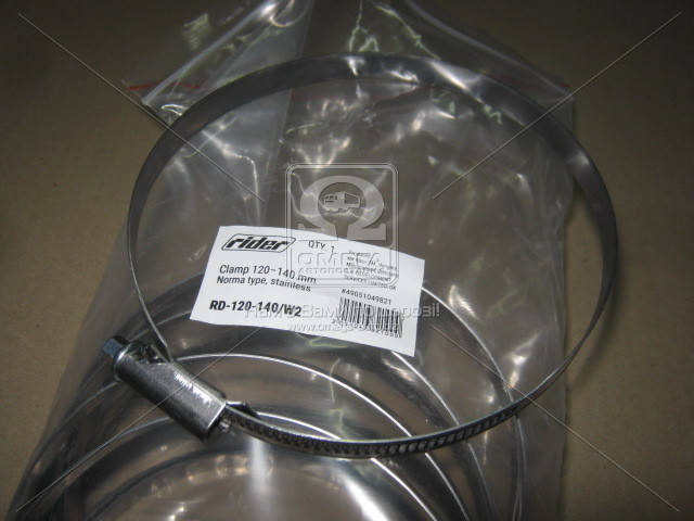 

Хомут затяжной нерж. W2 120-140мм. Norma-Тип RD-120-140/W2
