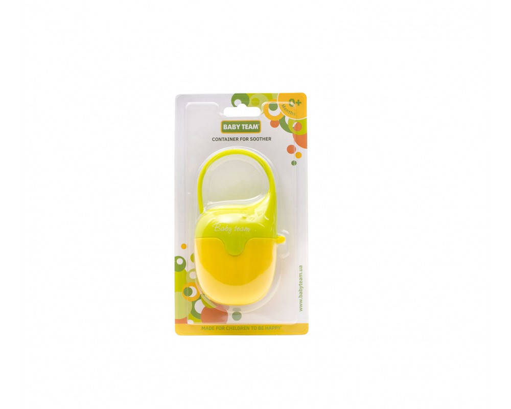 

Контейнер для пустышки Baby team, 0+, арт. 3301