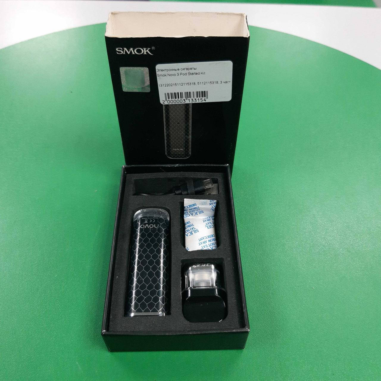 

Электронная сигарета вейп Б/У Smok Novo 3 Pod Started Kit, Красный
