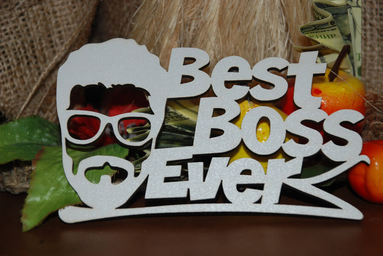 

Топер Best Boss Ever