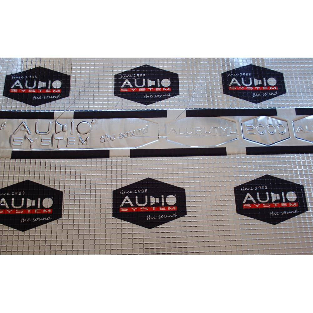 

Шумоизоляция Audio-System Alubutyl 2000 2.0 mm (0,7х0,5)