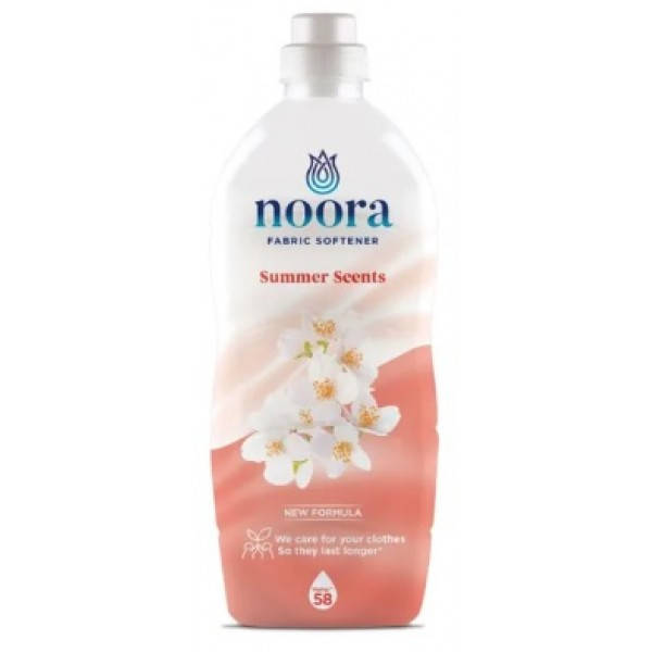 

Кондиционер для белья Noora Summer Scents Летний бриз, 928 мл (58 стирок)