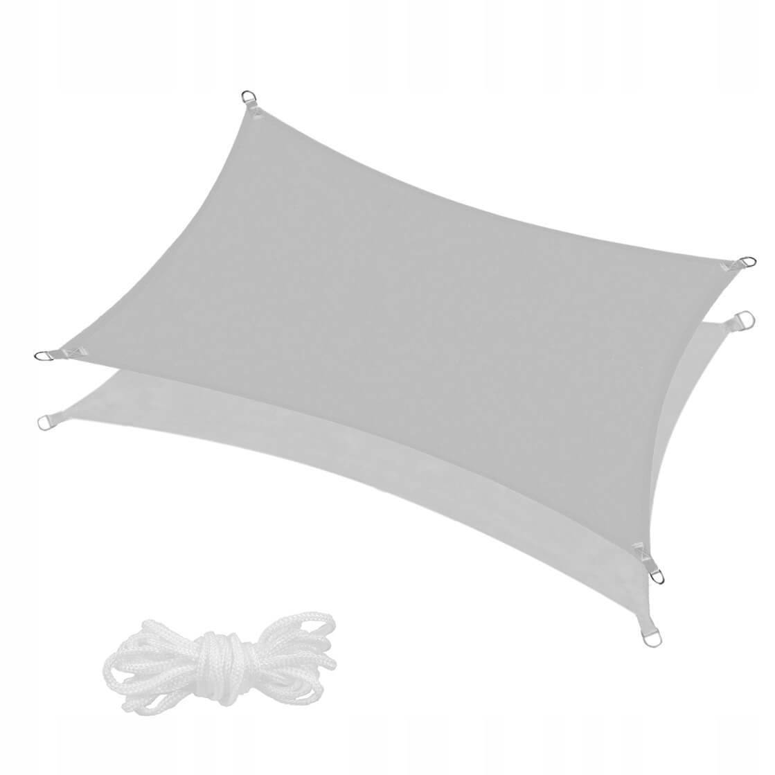 

Тент-парус теневой для дома, сада и туризма Springos 4 x 3 м SN1046 Grey, Серый