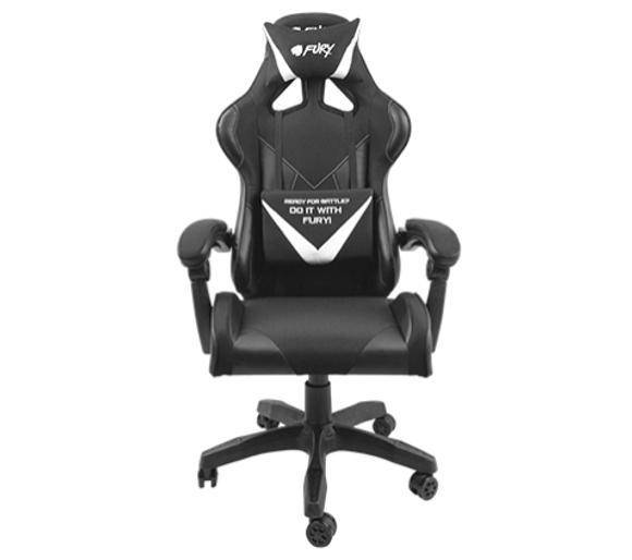 

Компьютерное кресло для геймера Fury Avenger L Black/White