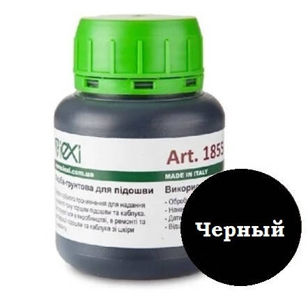 

Краска для каблуков и торцов подошвы IEXI 1855, черный 100ml