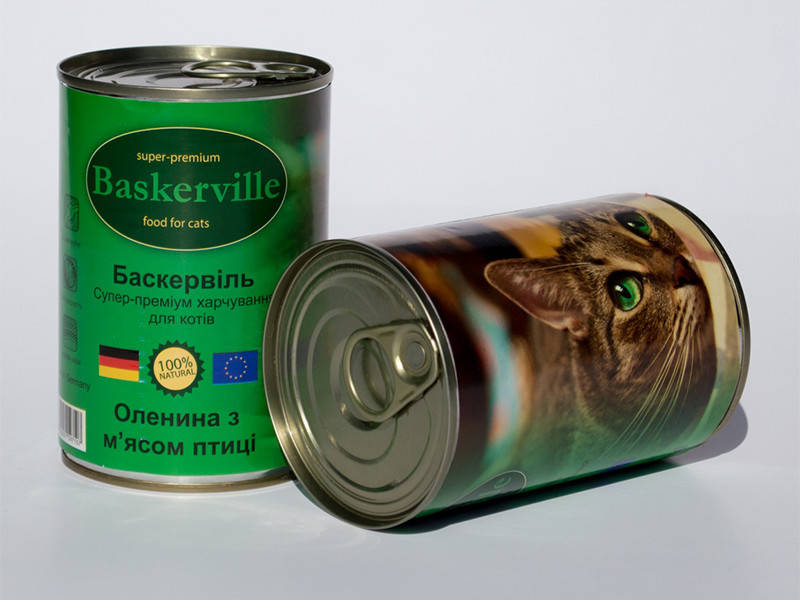 

Baskerville Оленина з м'ясом курки 400g