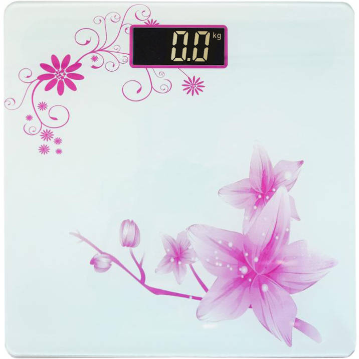 

Весы напольные стеклянные (квадратные) на 180 кг Domotec MS-1604 White (Flower) (3272)