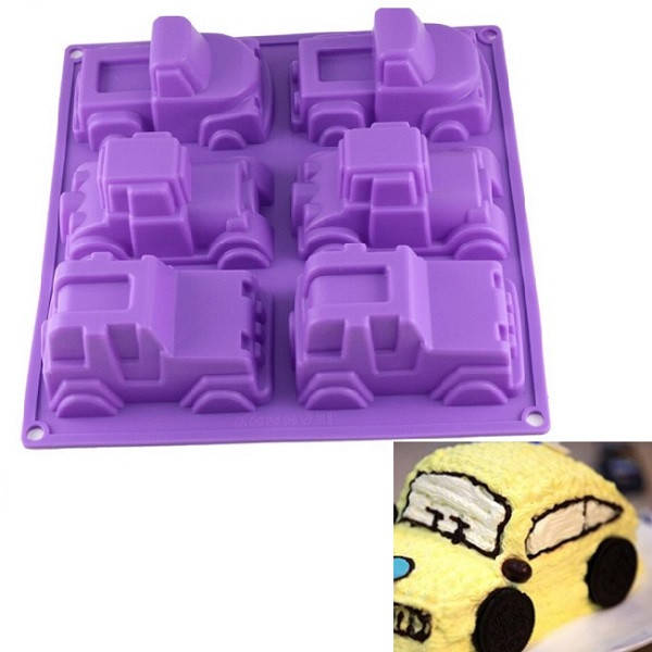 

Силиконовая форма для выпечки "Машинки" арт. ВВ870-1526303001