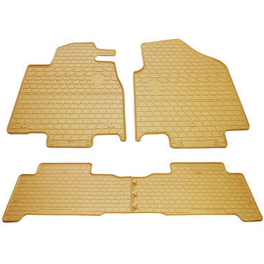 

Резиновые коврики в салон Audi Q5 (2008+) бежевые Stingray Premium, Бежевый