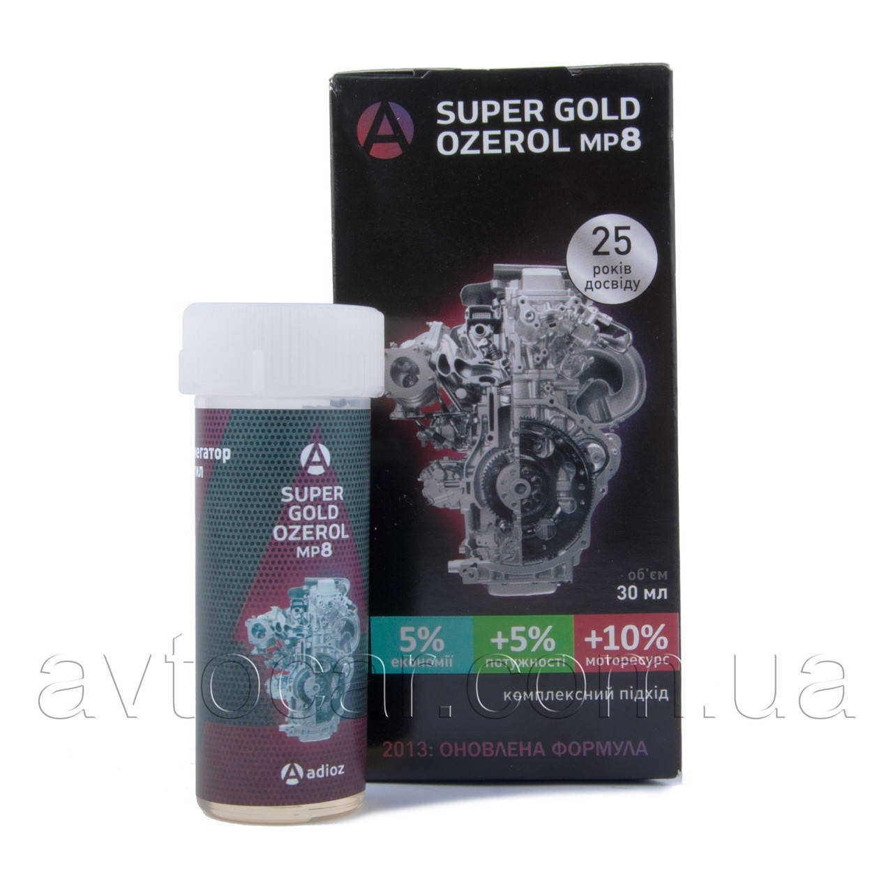 

Присадка Ozerol Super Gold MP-8 в моторное масло