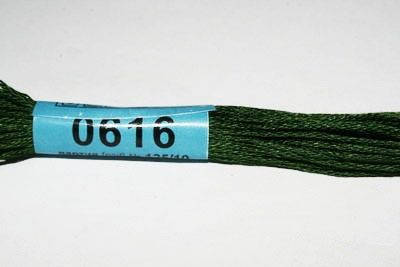 

Мулине гамма 0616 желтовато зеленый т, Зелёный