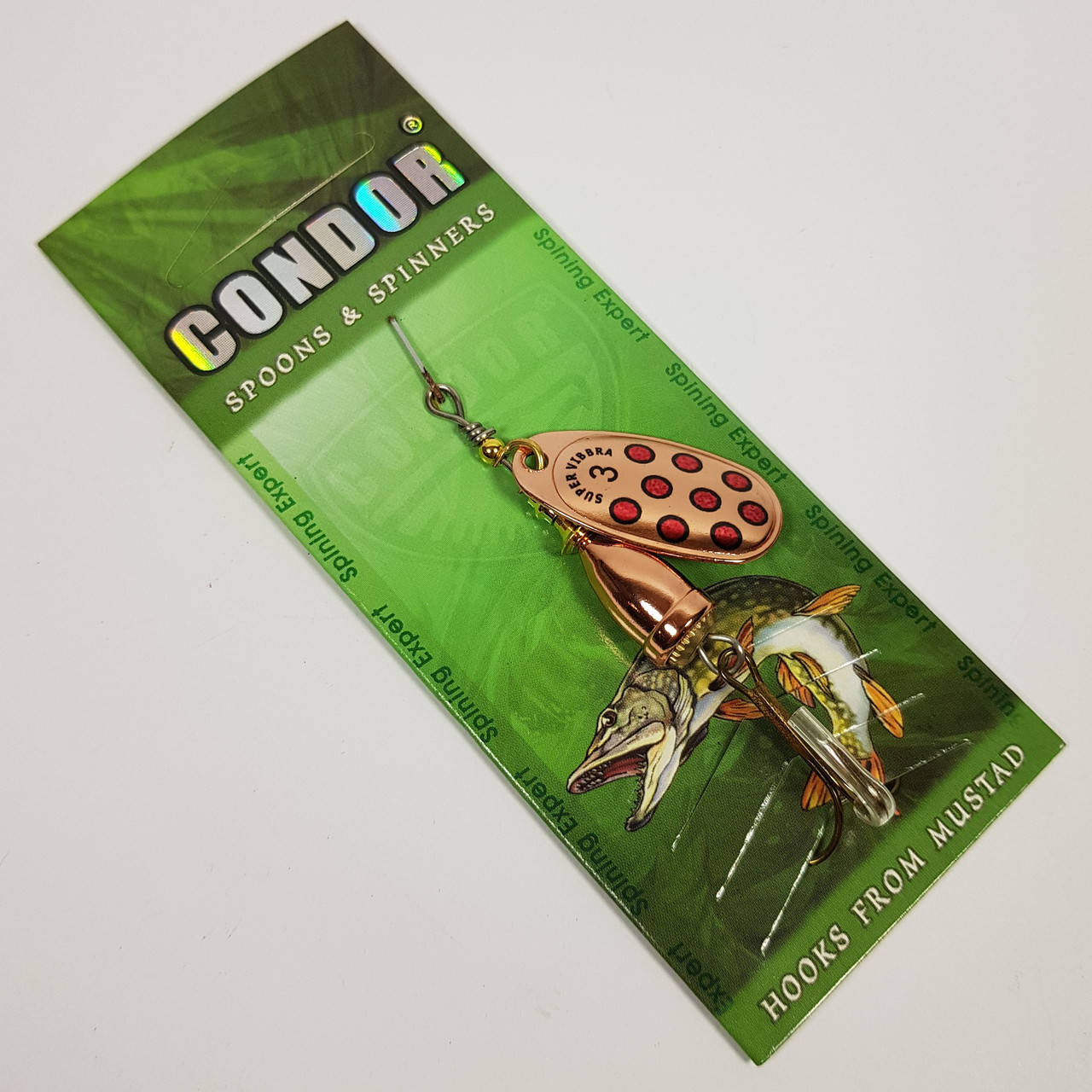 

Блесна вертушка Condor 5181 8г col.514, Золотистый
