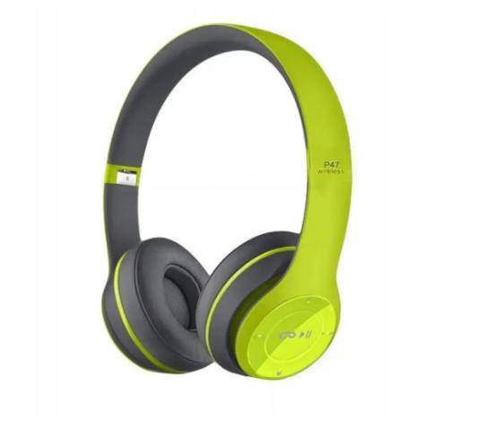 

Беспроводные накладные наушники Bluetooth P47 (разные цвета)