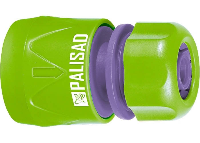 

Соединитель пластмассовый быстросъемный для шланга 1/2" PALISAD