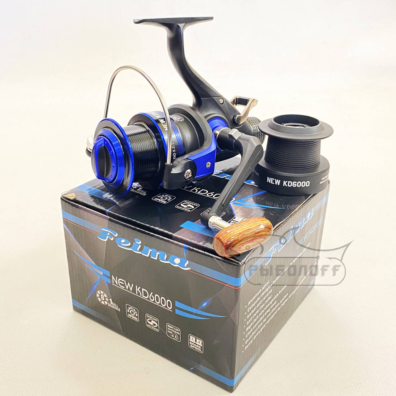

Катушка Feima New KD 8+1bb 6000