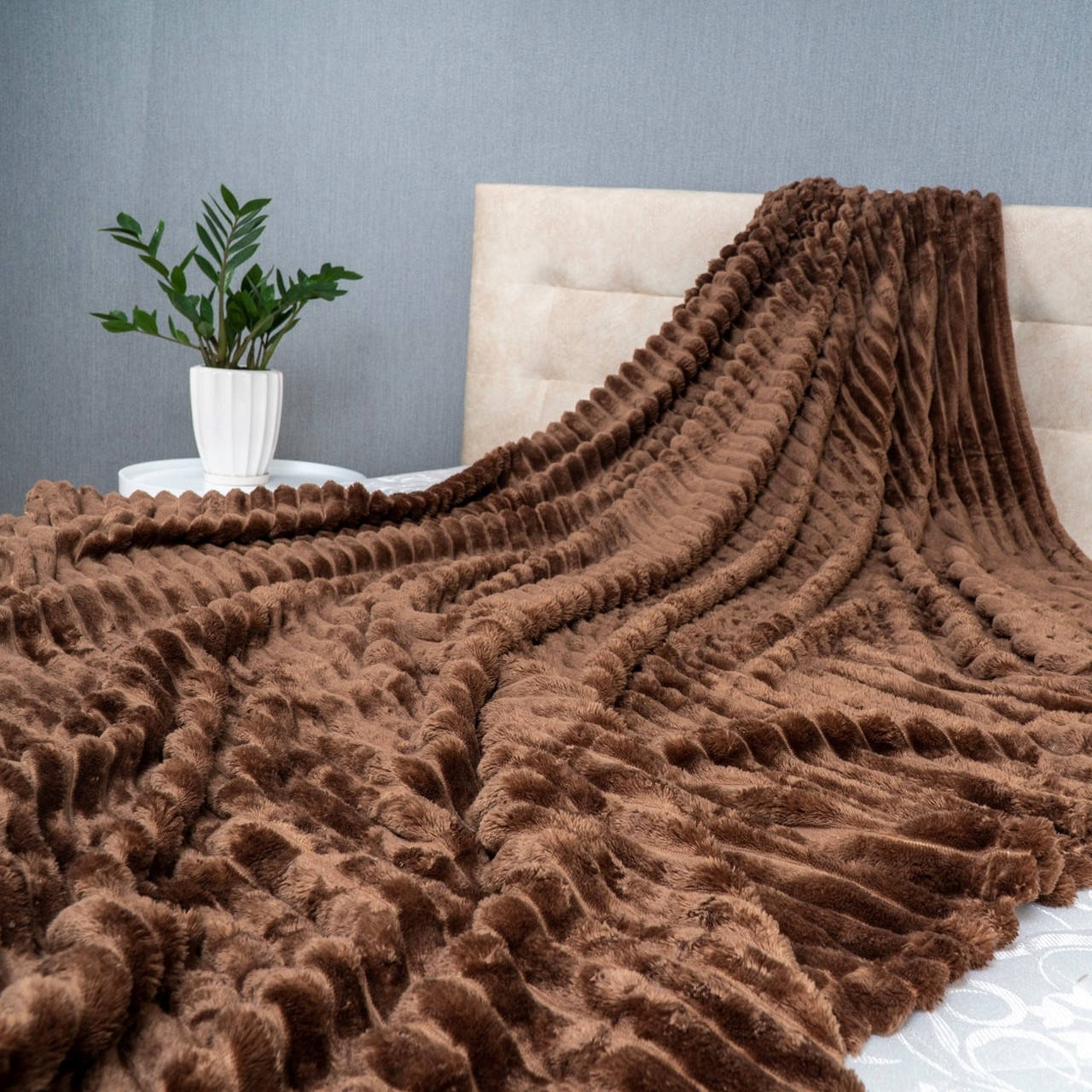 

Плед Шарпей полуторний 160 х 200 / Плед в смужку | Плед мікрофібра / Плед - покривало, Разные цвета