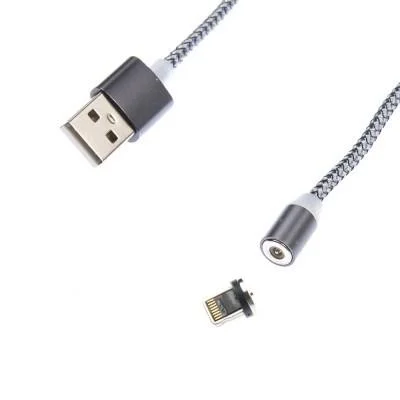 

Магнитный кабель USB - Lightning (айфон) с подсветкой 1м