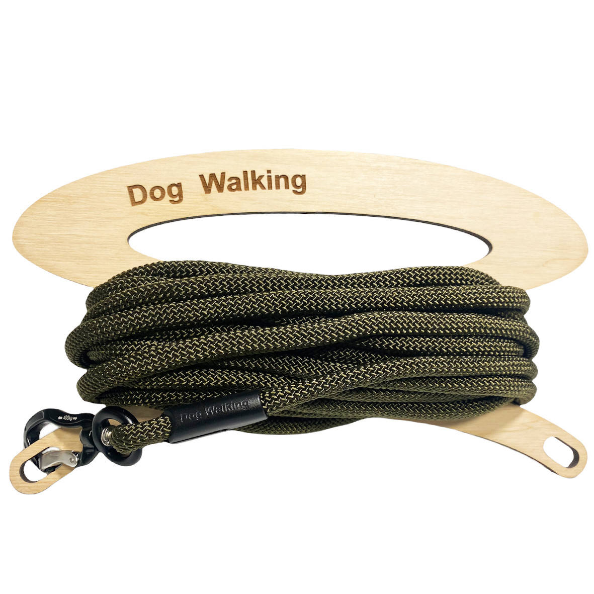 

Поводок круглый для собак 9 мм Dog Walking PRO 10 м хаки