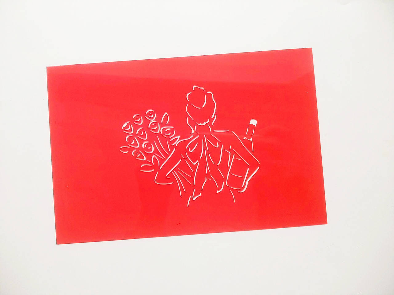 

Трафарет "Женщина 3"