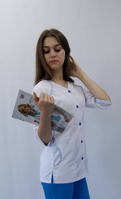 

Костюм медицинский женский, Белый