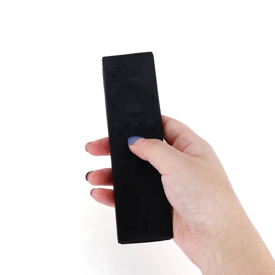 

Чехол для пульта приставки Xiaomi Mi Box 3, софт тач силикон, цвет Черный