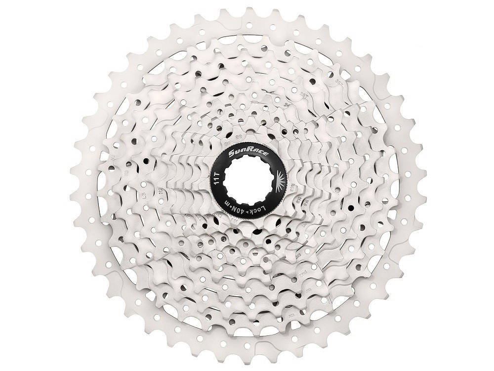 

Кассета инд. 10-k 11-46T SUN RACE MTB MS3 metallic/silver