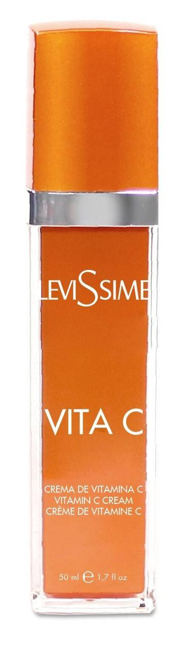 

Levissime Vita C Cream. Оживляющий крем с витамином С и гиалуроновой кислотой, 50 мл.