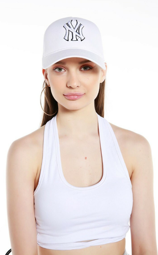 

Бейсболка ,кепка NY белая 1шт
