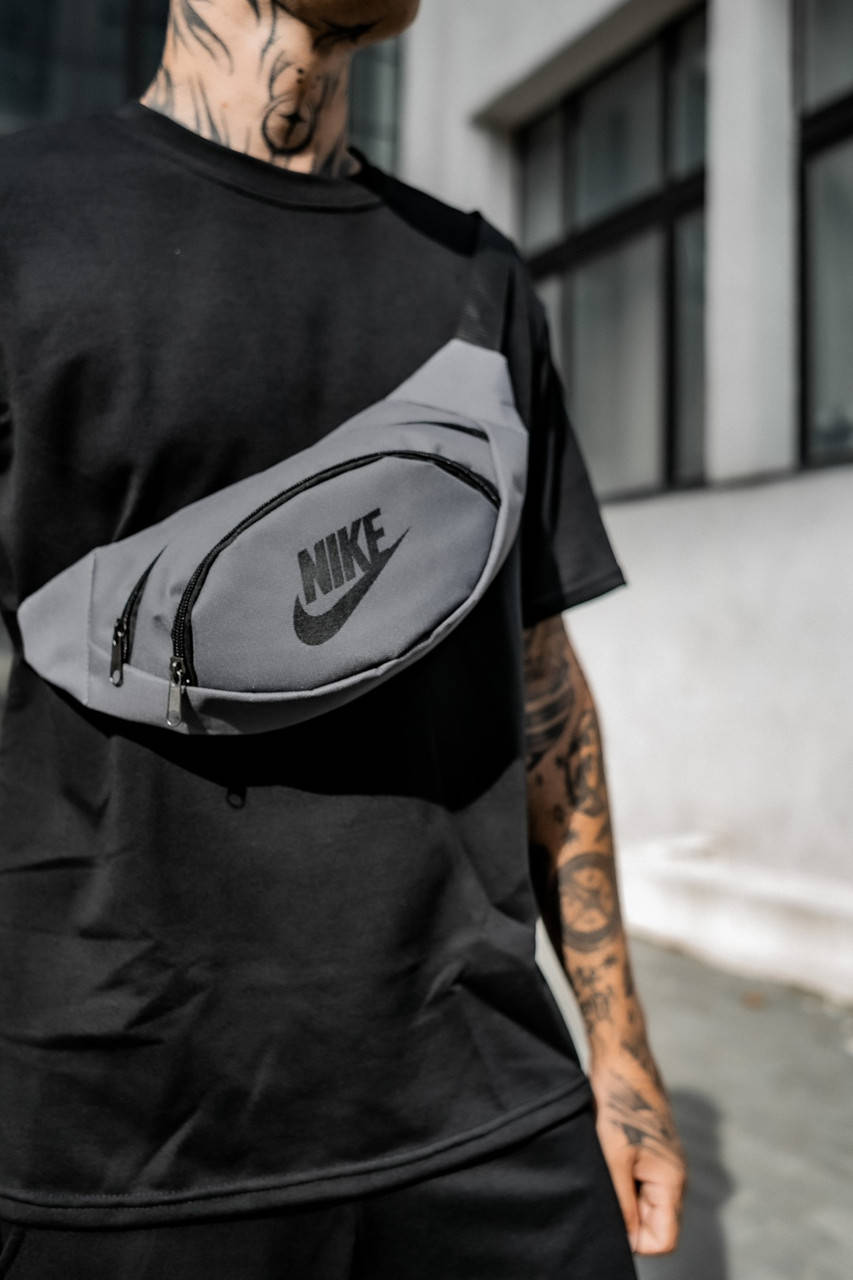 

Бананка серая Nike (накатка), Серый