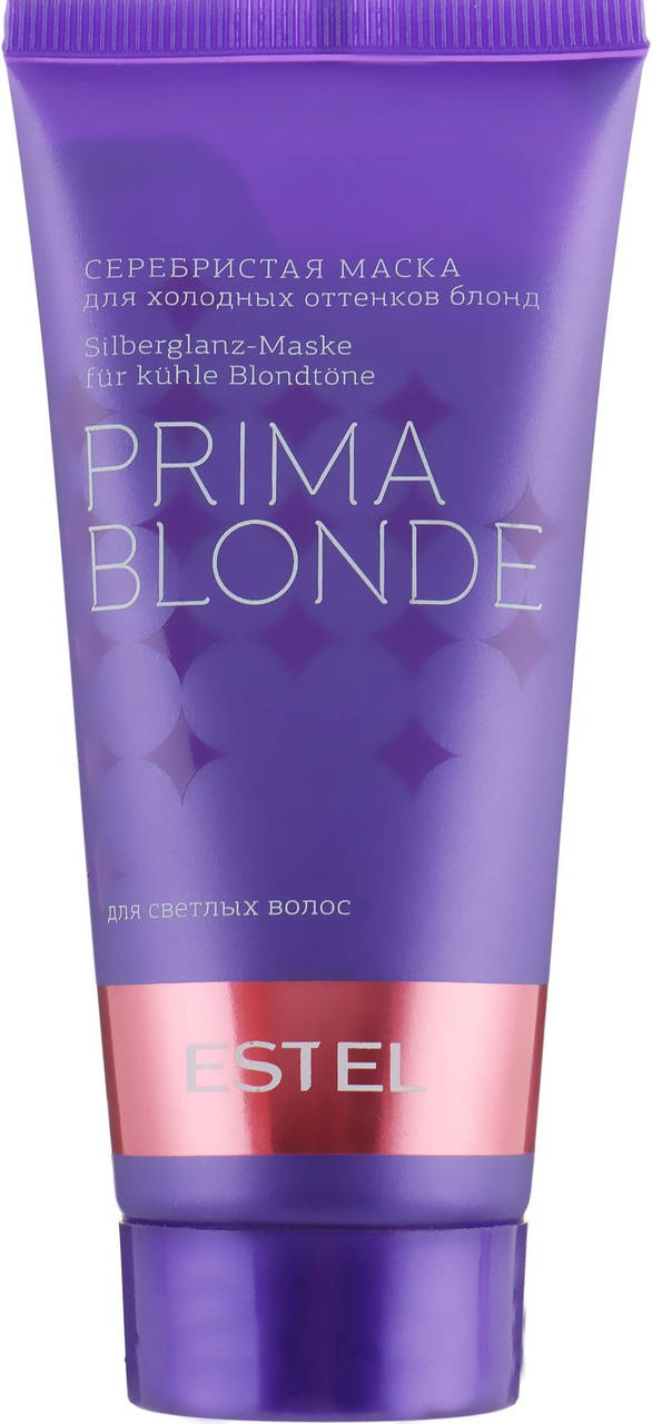 

Серебристая маска для холодных оттенков блонд ESTEL Prima Blonde 60 мл.