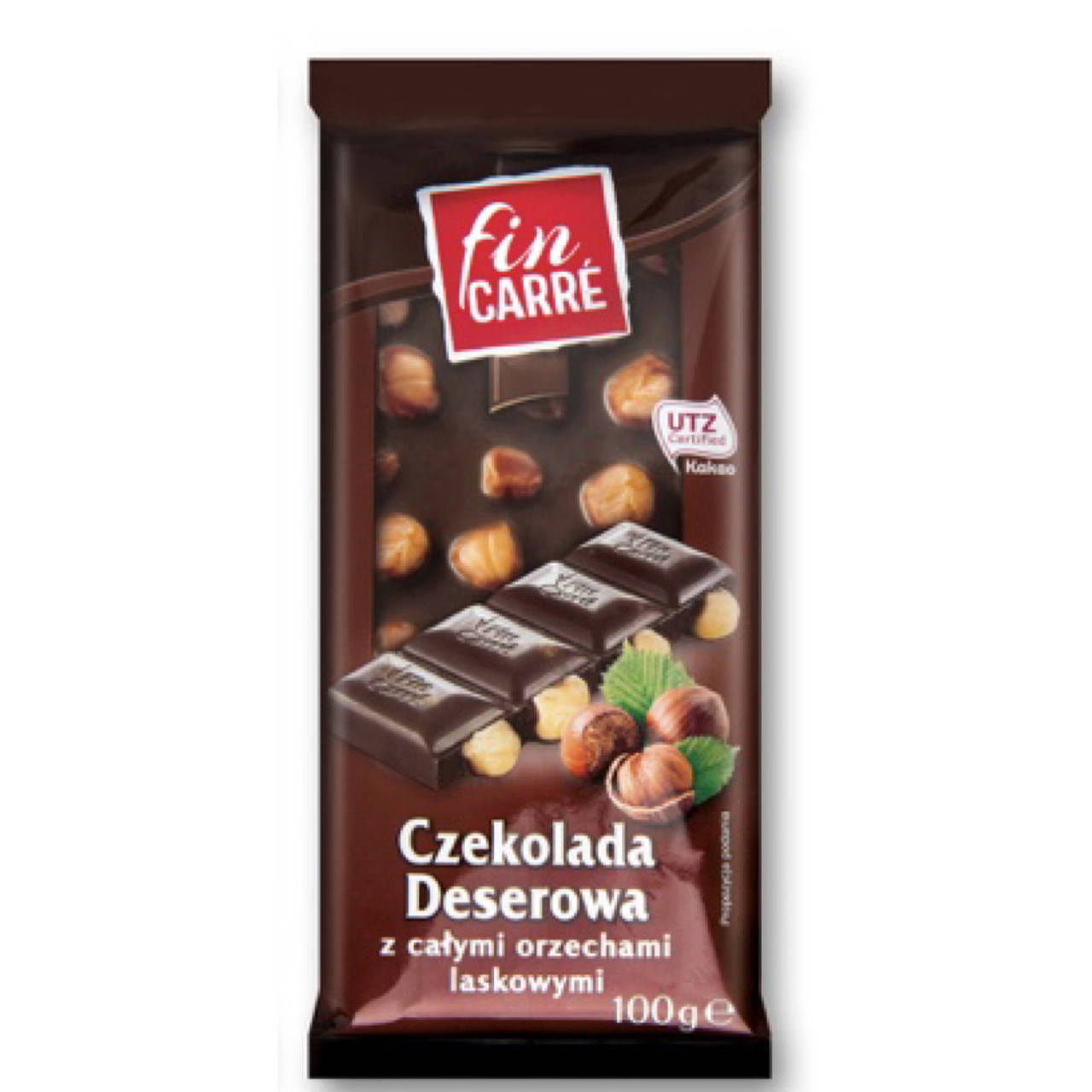 

Черный Шоколад Fin Carre Nut 100 г