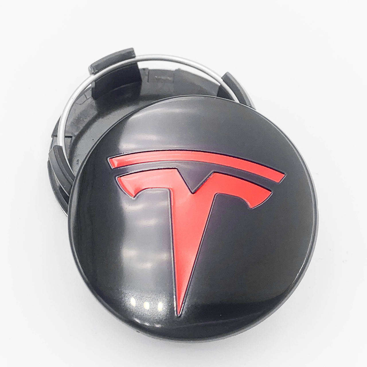 

Колпачки (заглушки) в литые диски TESLA (Тесла) 58 мм Красный-металлик