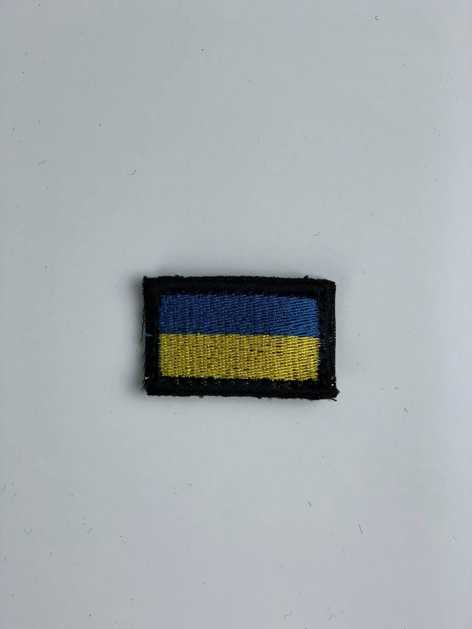 

Шеврон нашивка флаг Украины на липучке маленький