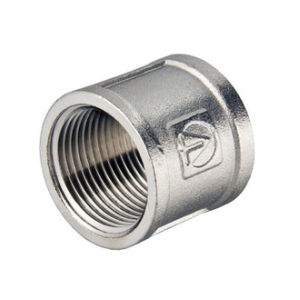 

Муфта латунная никелированная Ду20