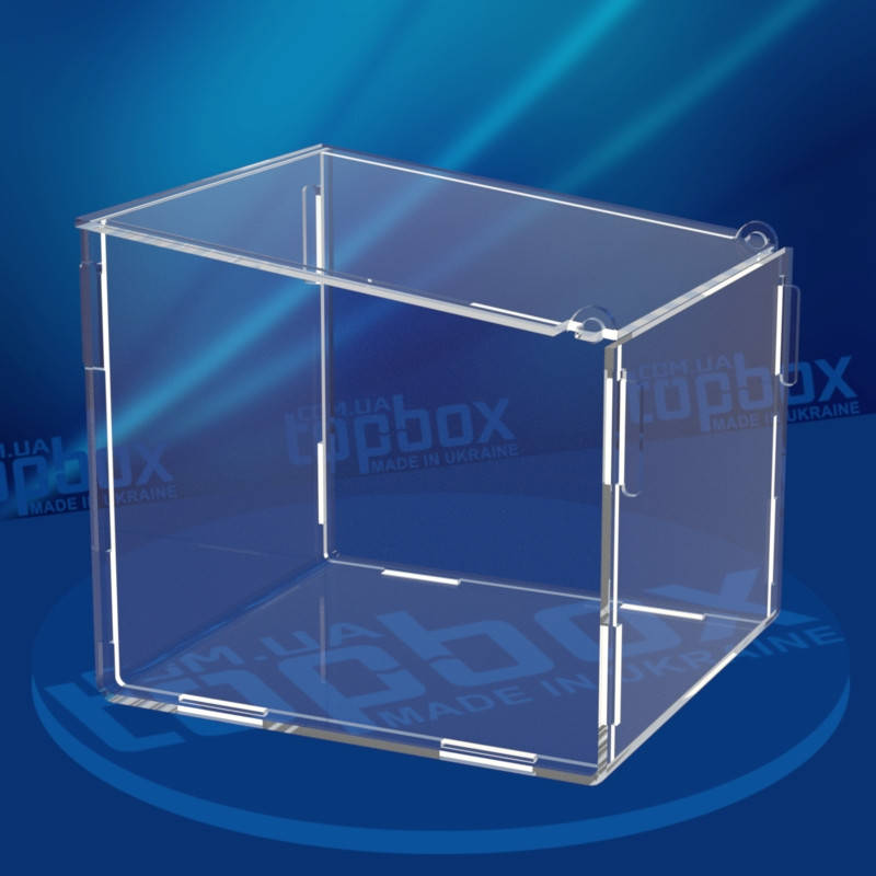 

Акриловый контейнер для сухофруктов 120x150x120 мм, объем 1,4 л.