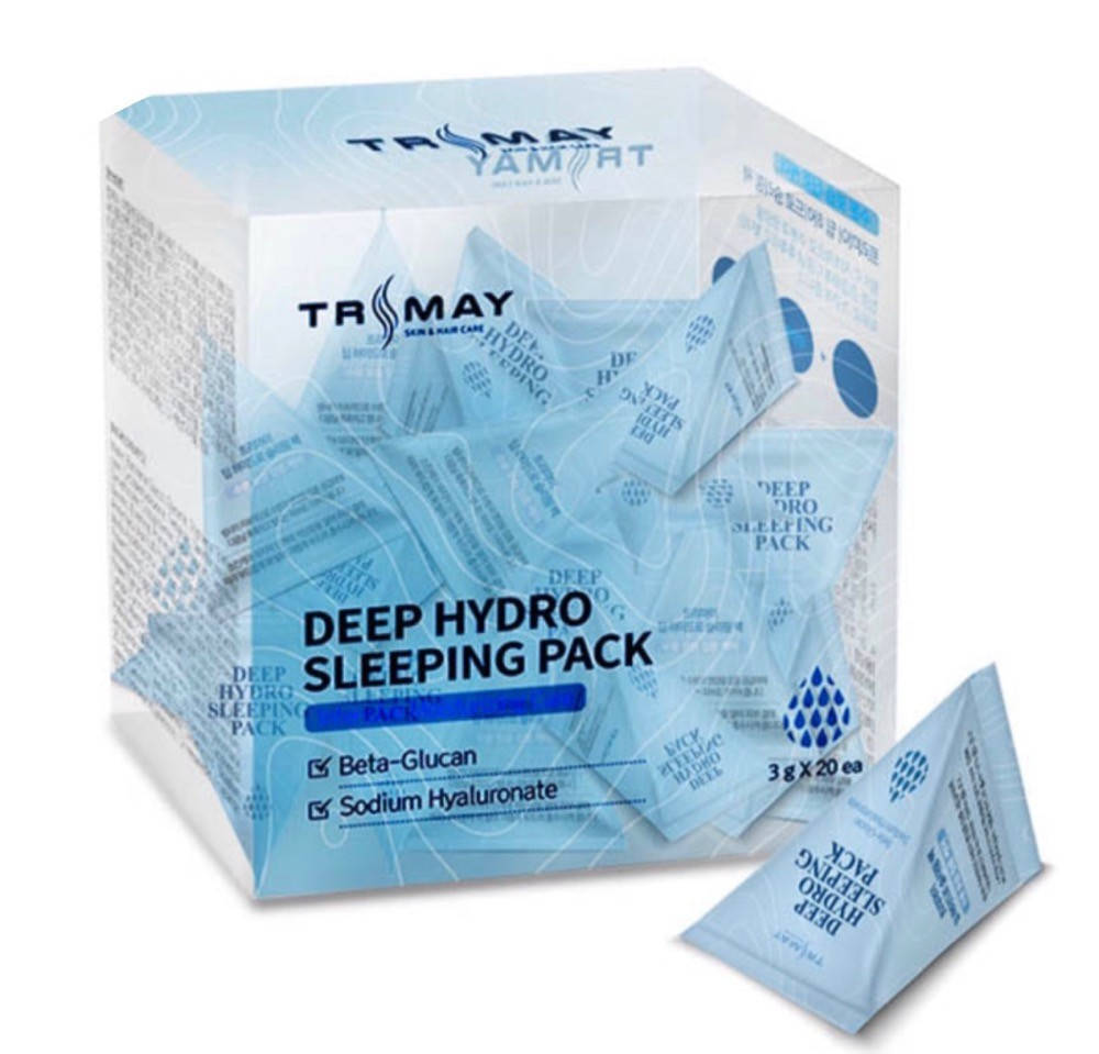 

Увлажняющая ночная маска с бета-глюканом Trimay Deep Hydro Sleeping Pack, 3 мл