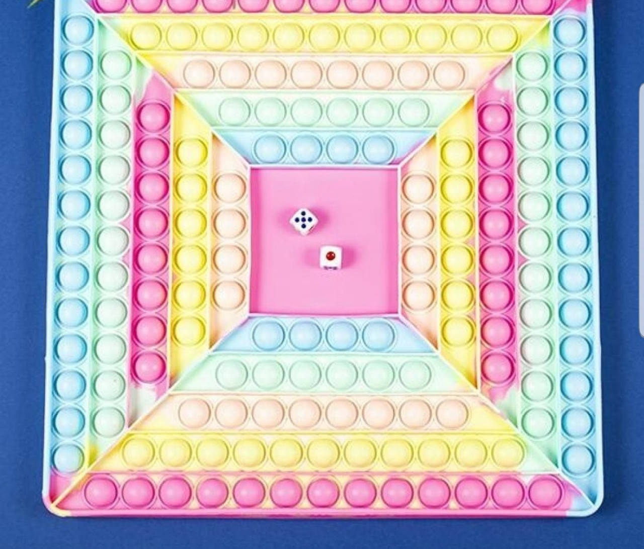 

Игра Поп ит Игровой набор большой Поп ит - Попит - Popit Квадрат Радужный
