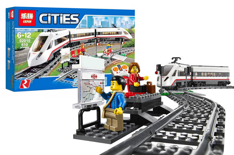 

Конструктор "Місто" Потяг на радіокеруванні 628дет K8012 р.57,5*37,5*9,8см