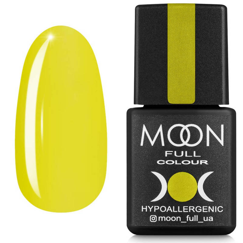 

Гель лак Moon Full Breeze color №445 лимонный, 8 мл
