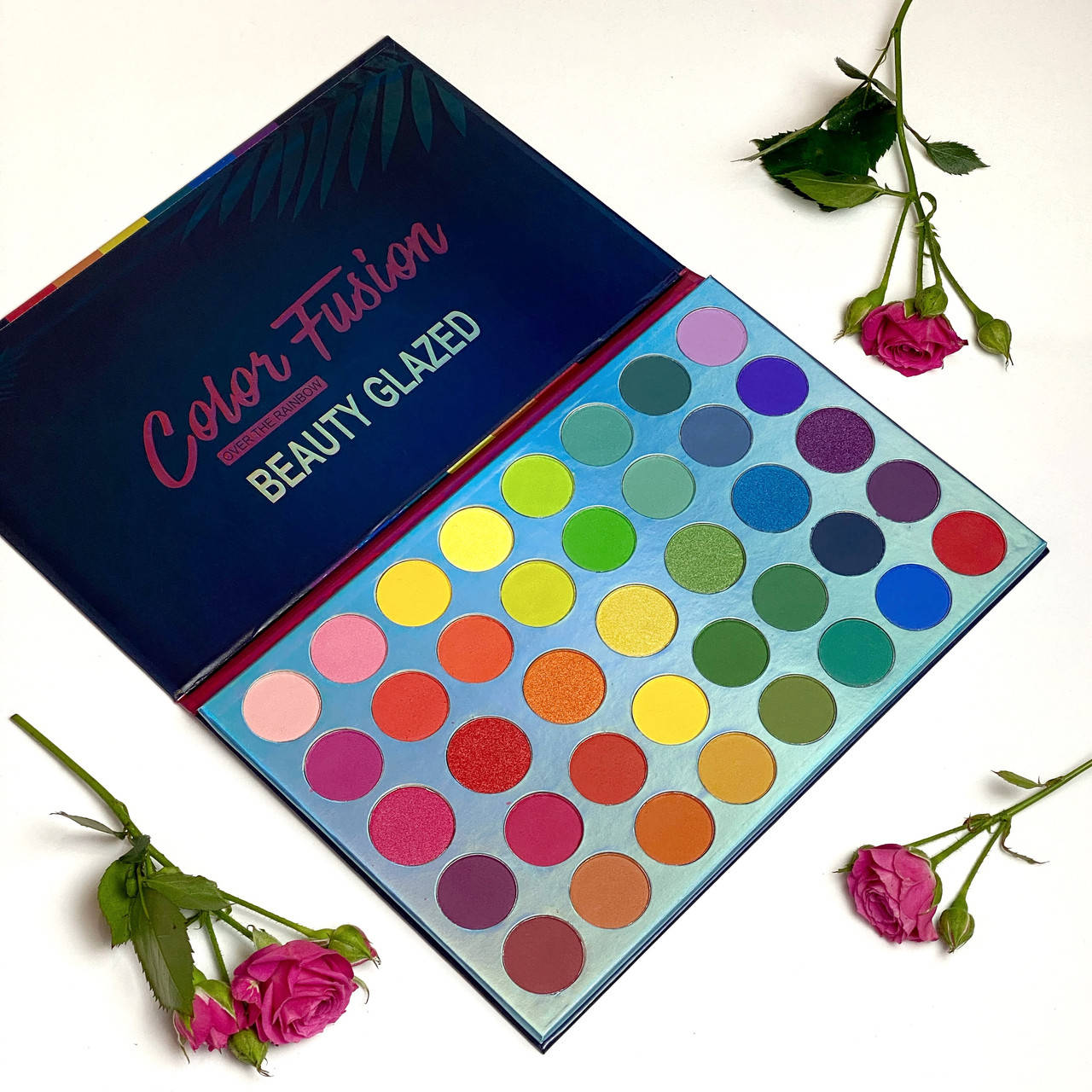 

Палетка теней для век Beauty Glazed Color Fusion Eyeshadow Palette 39 оттенков