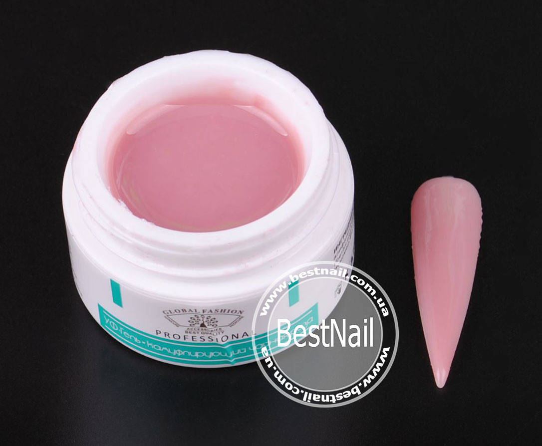 

Гель камуфлирующий Global Fashion UV gel 15 грамм (TEA-ROSE)