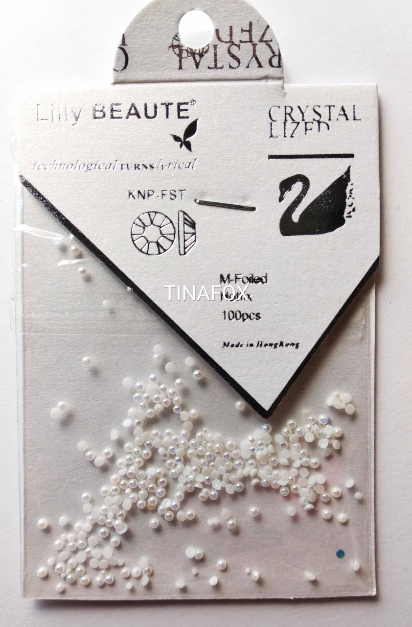 

Жемчуг полусфера для дизайна ногтей Lilly Beaute